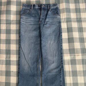Uniqlo Straight Leg Blue Jeans Size24